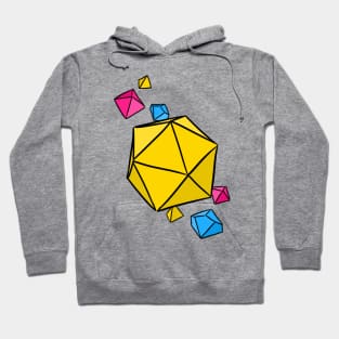 Pan Pride Colors Dice Hoodie